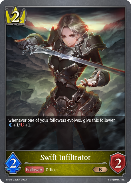 Swift Infiltrator (BP02-029EN) [Reign of Bahamut]