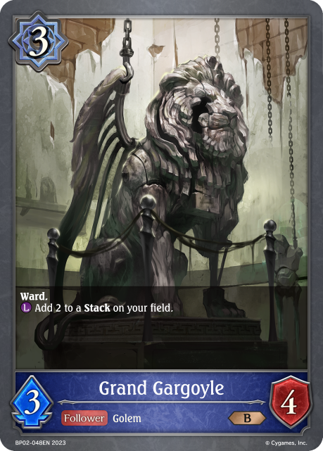 Grand Gargoyle (BP-02-048EN) [Reign of Bahamut]