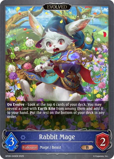 Rabbit Mage (Evolved) (BP08-049EN) [Alterchaotica]