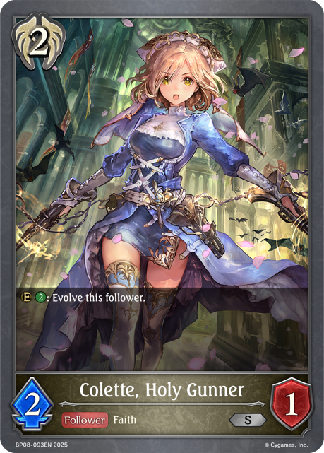 Colette, Holy Gunner (BP08-093EN) [Alterchaotica]