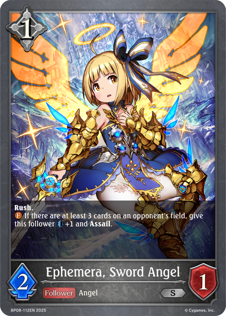 Ephemera, Sword Angel (BP08-112EN) [Alterchaotica]