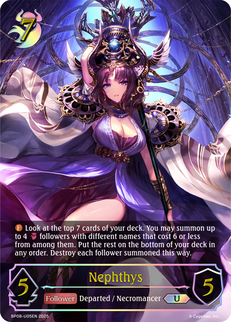 Nephthys (U) (BP08-U05EN) [Alterchaotica]