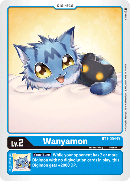 Wanyamon - [BT1-004] [Release Special Booster]