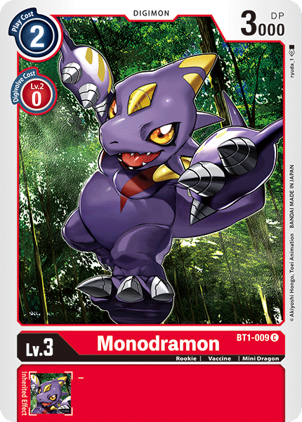 Monodramon - [BT1-009] [Release Special Booster]