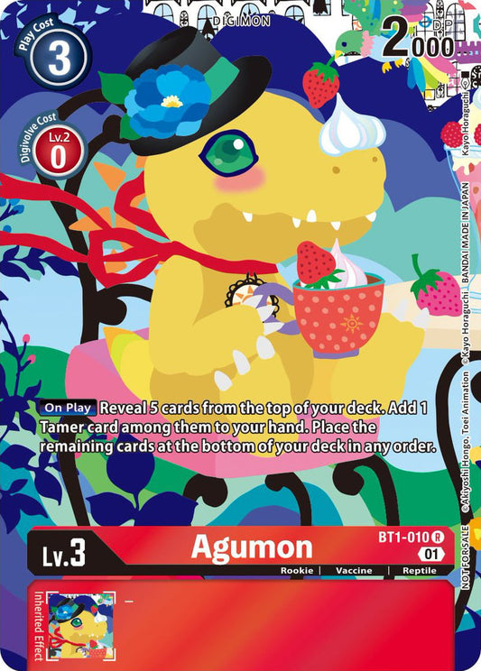 Agumon - [BT1-010] [Tamer's Card Set 2 Floral Fun]