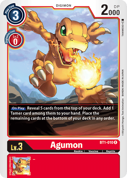 Agumon - [BT1-010] [Release Special Booster]