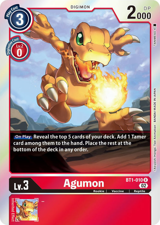 Agumon - [BT1-010] [Resurgence Booster Reprint]