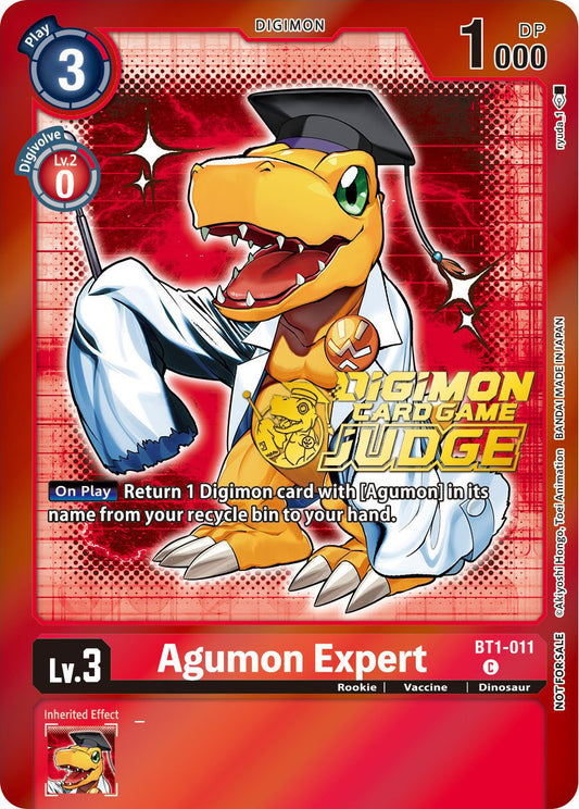 Agumon Expert - [BT1-011] [Judge Pack 4]