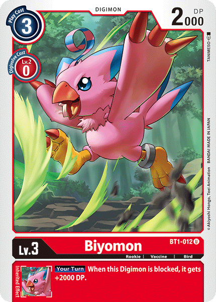 Biyomon - [BT1-012] [Release Special Booster]