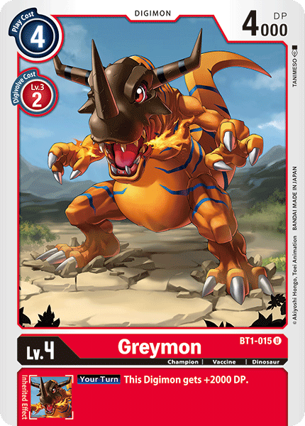 Greymon - [BT1-015] [Release Special Booster]