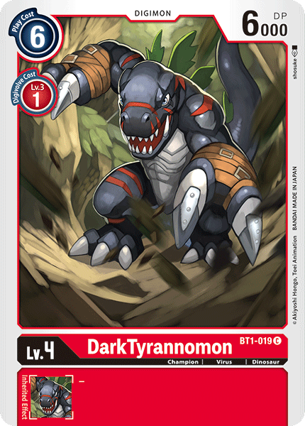 DarkTyrannomon - [BT1-019] [Release Special Booster]