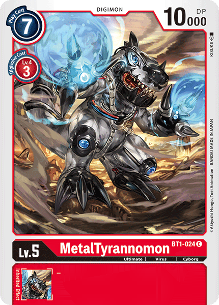 MetalTyrannomon - [BT1-024] [Release Special Booster]