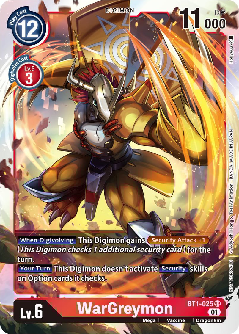 WarGreymon - [BT1-025] [ST-11 Special Entry Pack]