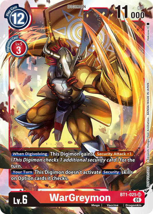 WarGreymon - [BT1-025] [ST-11 Special Entry Pack]