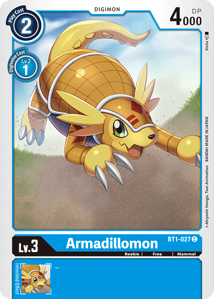 Armadillomon [BT1-027] [Release Special Booster