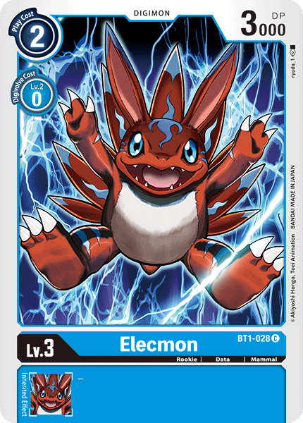 Elecmon - [BT1-028] [Release Special Booster]