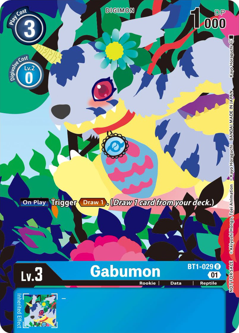 Gabumon - [BT1-029] [Tamer's Card Set 2 Floral Fun]