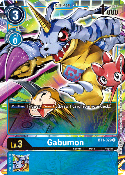 Gabumon - [BT1-029] (Alternate Art) [Dash Pack Ver. 1.0]