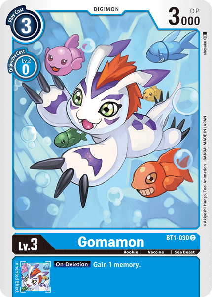 Gomamon - [BT1-030] [Release Special Booster]