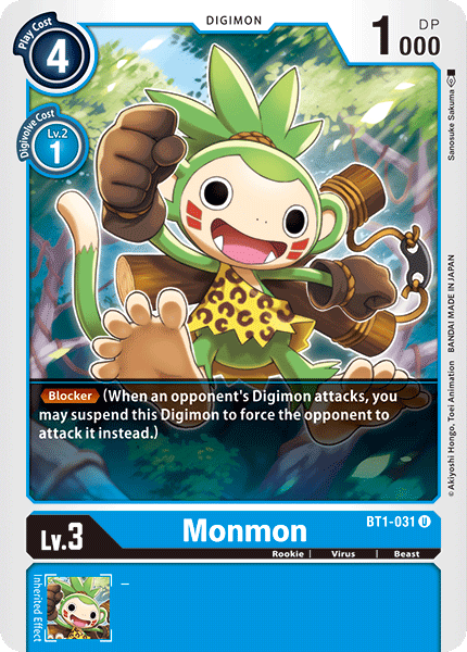 Monmon - [BT1-031] [Release Special Booster]