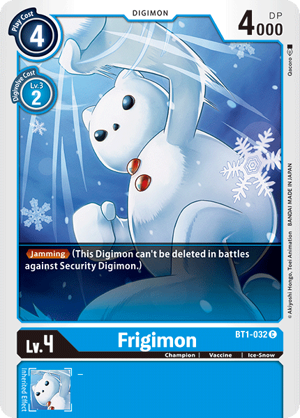 Frigimon - [BT1-032] [Release Special Booster]