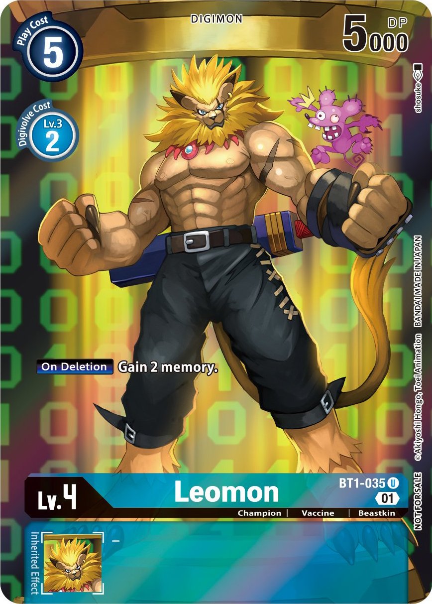 Leomon [BT1-035] [Tamer's Card Set 1]