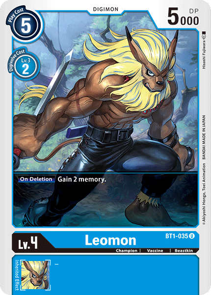 Leomon - [BT1-035] [Release Special Booster]