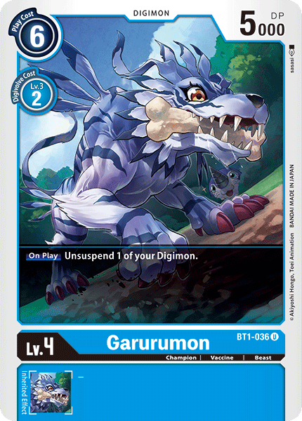 Garurumon [BT1-036] [Release Special Booster]