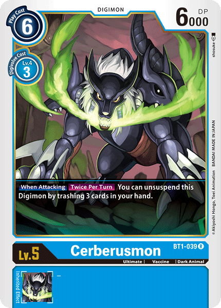 Cerberusmon [BT1-039] [Release Special Booster]