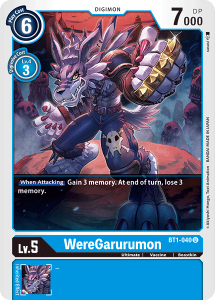 WereGarurumon [BT1-040] [Release Special Booster]