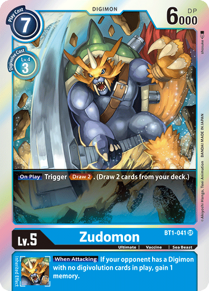 Zudomon [BT1-041] [Release Special Booster]