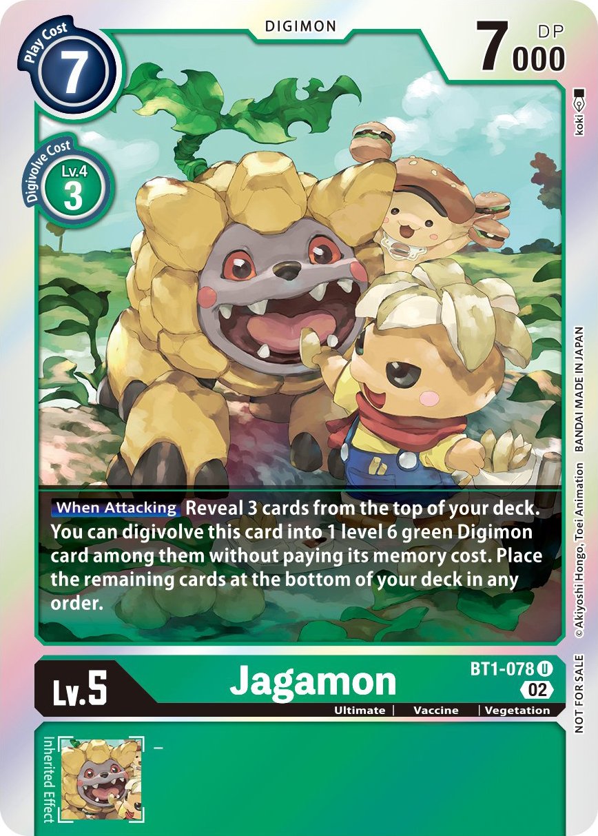 Jagamon [BT1-078] (Official Tournament Pack Vol. 7)