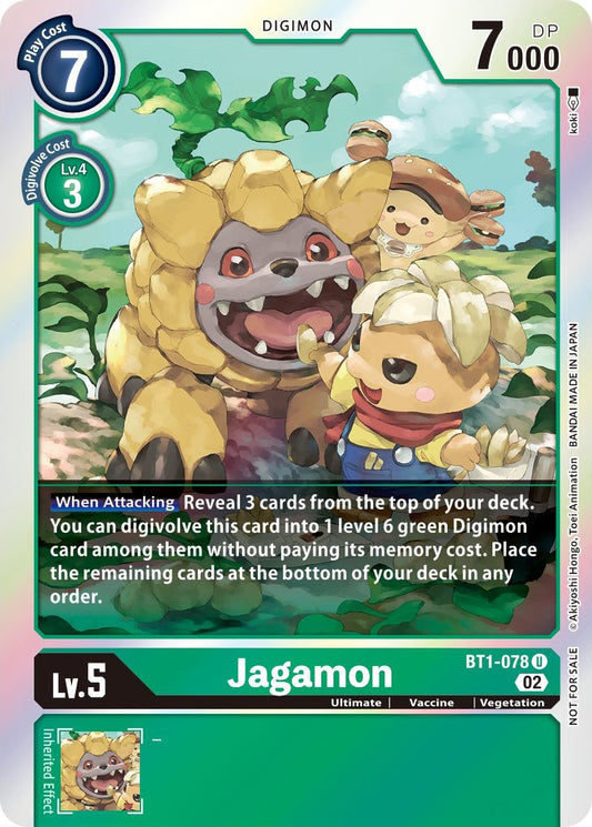 Jagamon [BT1-078] (Official Tournament Pack Vol. 7)