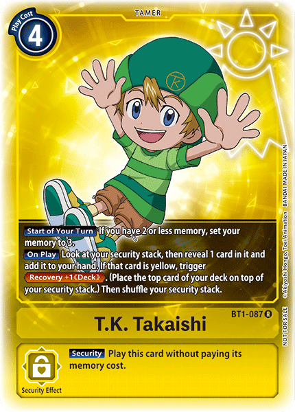 T.K. Takaishi [BT1-087] (Buy-A-Box Promo)