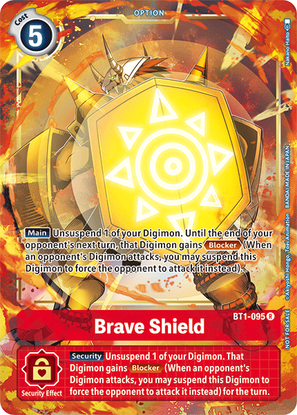 Brave Shield [BT1-095] (Dash Pack)