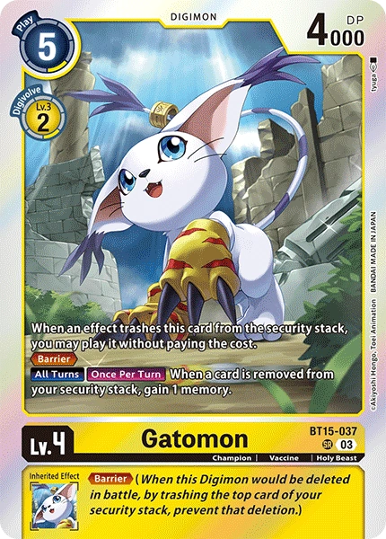 Gatomon [BT15-037] [Exceed Apocalypse]