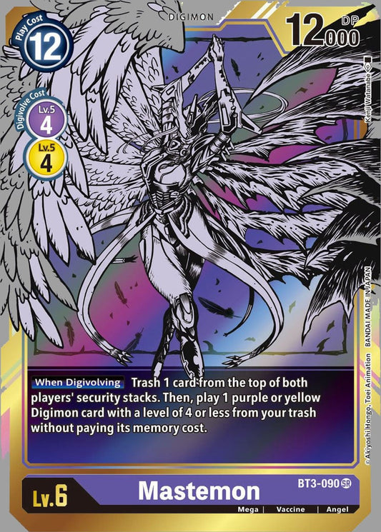 Mastemon [BT3-090] (Alternate Art) [Release Special Booster Ver.1.5]