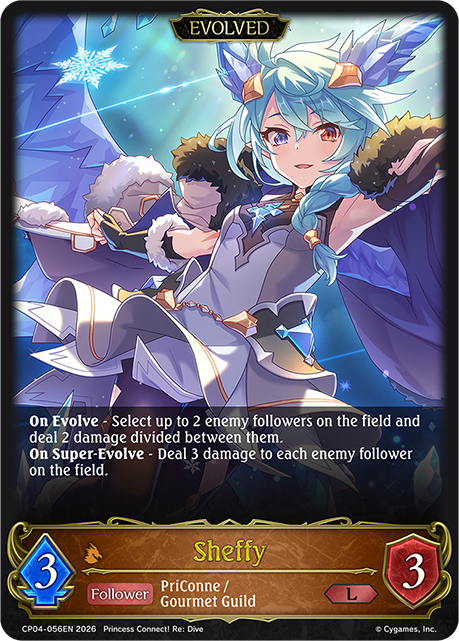 Sheffy (Evolved) (CP04-056EN) [Princess Connect! Re: Dive]