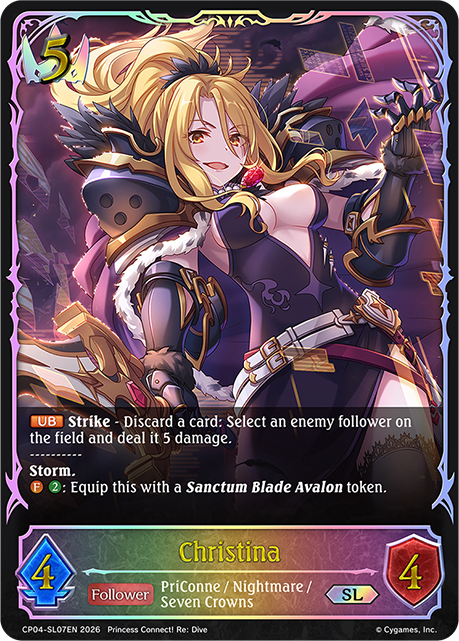 Christina (SL) (CP04-SL07EN) [Princess Connect! Re: Dive]