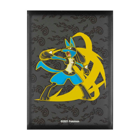 Card Sleeves - Lucario Focused Fighter (65-Pack) [Pokemon Center]