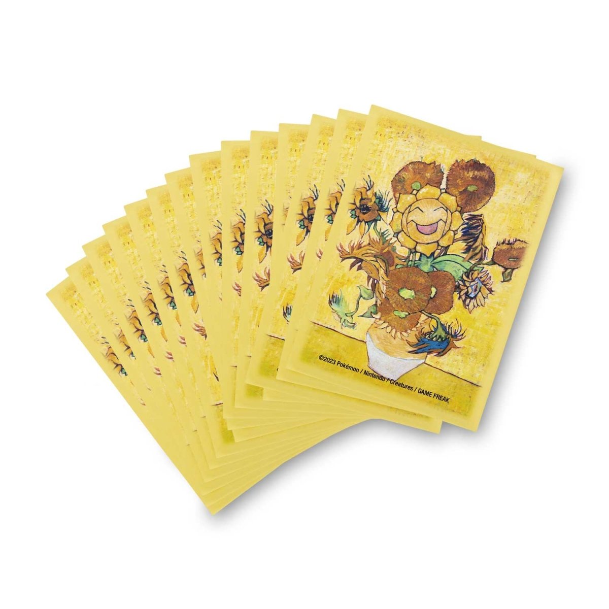 Card Sleeves - Sunflora Inspired by Sunflowers (65-Pack) [Pokemon Center]