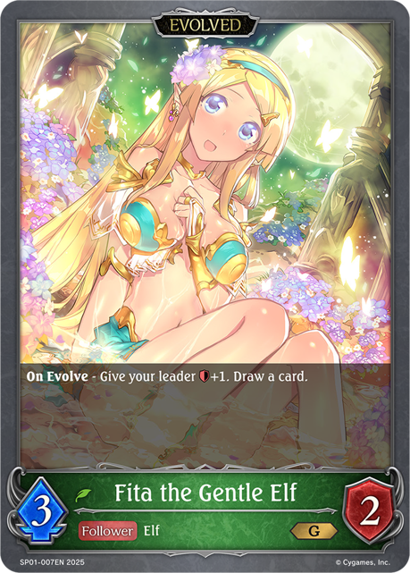 Fita the Gentle Elf (Evolved) (SP01-007EN) [Seaside Memories]