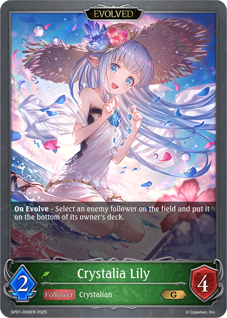 Crystalia Lily (Evolved) (SP01-009EN) [Seaside Memories]