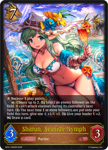 Sharon, Seaside Nymph (SP01-026EN) [Seaside Memories]