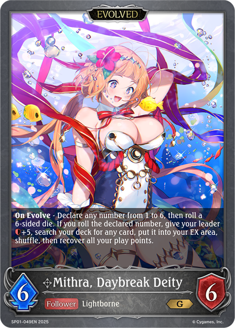 Mithra, Daybreak Deity (Evolved) (SP01-049EN) [Seaside Memories]