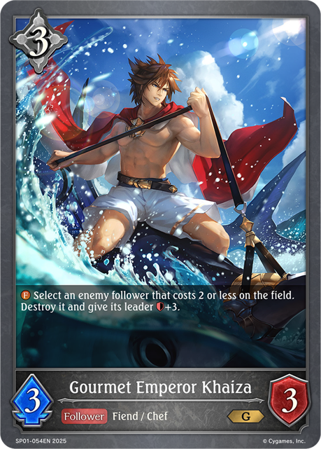 Gourmet Emperor Khaiza (SP01-054EN) [Seaside Memories]