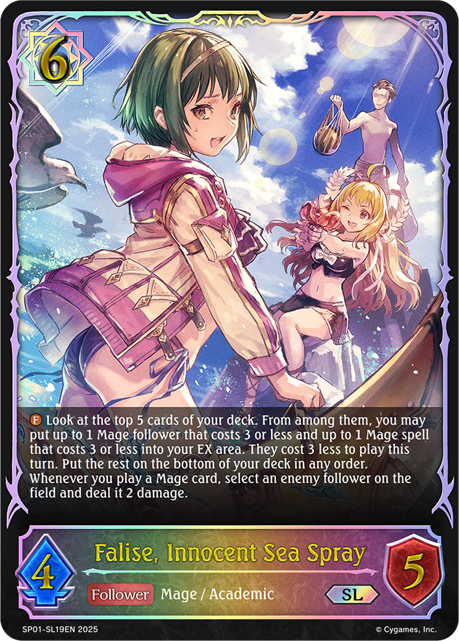 Falise, Innocent Sea Spray (SL) (SP01-SL19EN) [Seaside Memories]