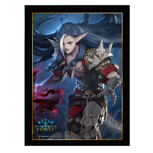 Card Sleeves - Valdain, Cursed Shadow (10-Pack) [Shadowverse Box Topper]