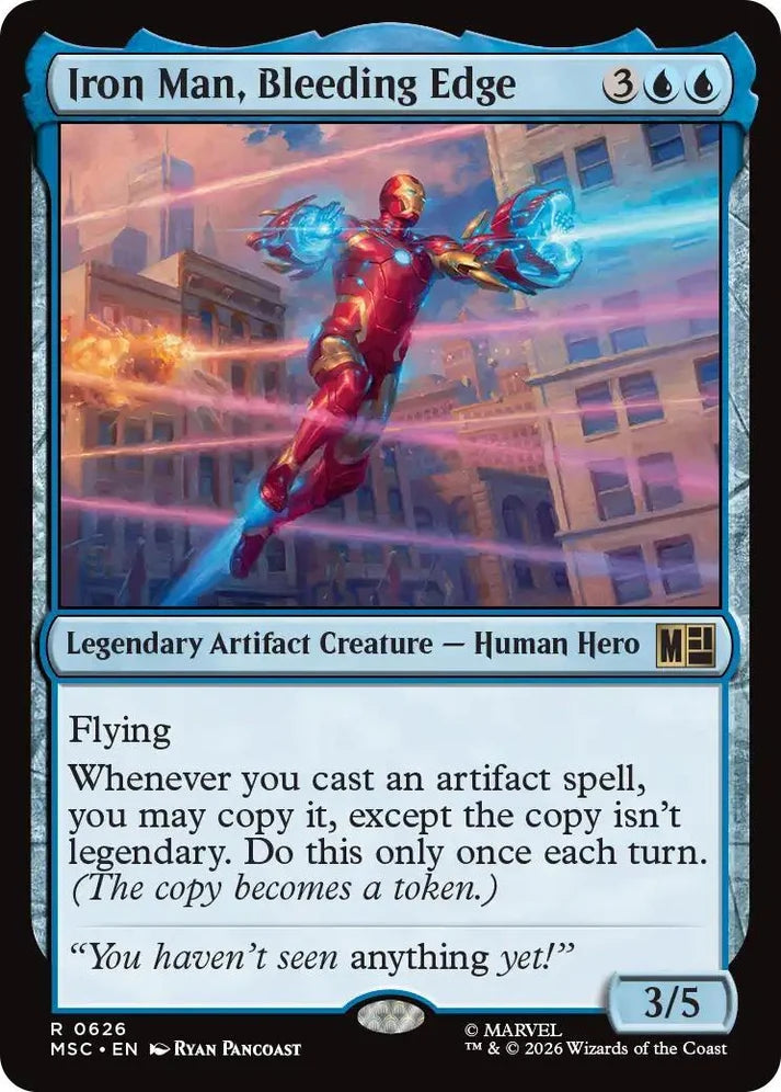 Iron Man, Bleeding Edge (MSC-626) - [Commander: Marvel Super Heroes]