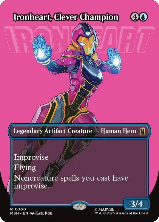 Ironheart, Clever Champion (Borderless) (MSH-360) - [Marvel Super Heroes]